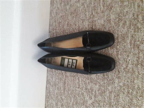 m&s black shoes ladies.